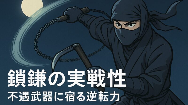鎖鎌の実戦性 不遇武器に宿る逆転力 